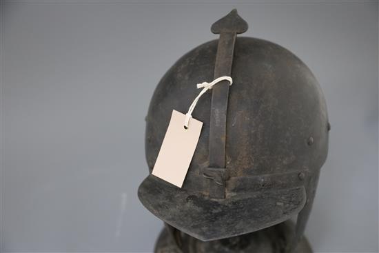 A good heavy 17th century cavalry troopers helmet,